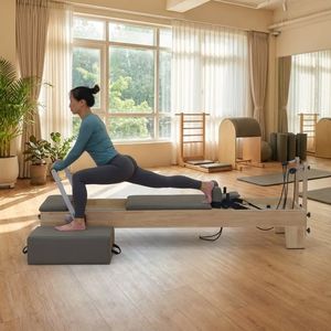 مصنع Tmax مباشرة سعر جيد إلى الباب آلة بيلاتيس مصلح خشب البلوط بيلاتيس مصلح-مصلح Cama De Pilates - Product Image 2