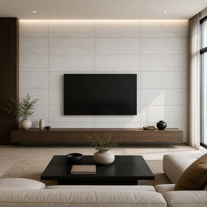 Baldosas de Mármol Blanco Carrara UnionStone con Ranuras - Diseño Moderno Impermeable para Baños Interiores y Uso en Hoteles, 1 Año de Garantía - Product Image 3