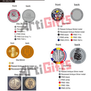 Artigifts Factory Personnalisée En Gros Dernier Produit Pièce de Monnaie Métallique <span class=keywords><strong>2</strong></span> Euros Or Argent Pièce de Défi <span class=keywords><strong>avec</strong></span> Logo Personnalisé - Product Image 5