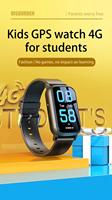 Reloj con Rastreador GPS 4G para Personas Mayores, con Botón de Emergencia SOS de un Toque, Alerta de Detección de Caídas y Soporte de Posicionamiento Wi-Fi