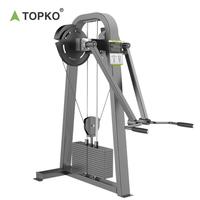Machine de musculation universelle réglable en acier pour exercices de papillon inversé avec plaques de poids