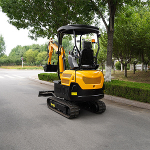 Mini-chargeuse sur chenilles 2 tonnes, débroussailleuse, taille-haie, pelle réversible pour pépinière et jardin, stock US PRÊT À EXPÉDIER CE - Product Image 4