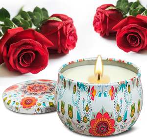 Oshine 4.4Oz Jarre Moderne en Relief en Cire de Soja Bougie Parfumée Luxe Vente en Gros Duftkerze Bougie Parfumée Coffret Cadeau Décoration Intérieure - Product Image 2