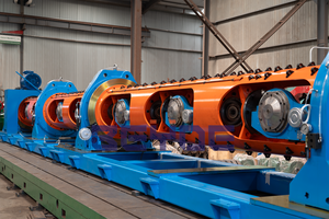 Hochwertiger JGG 630-1+6 Rohrförmiger Kabelstraffer 300-1+6 Typ Drahtstraffer Kabelequipment PLC/Siemens Touchscreen mit Verklebungsgerät - Product Image 3