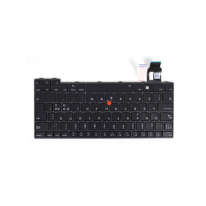 คีย์บอร์ด 5N21D68268 สำหรับ Lenovo ThinkPad T14 Gen 3 แบบมีไฟพื้นหลัง รูปแบบนอร์ดิก อะไหล่ซ่อม คีย์บอร์ดโน้ตบุ๊คสีดำ - Product Image 2