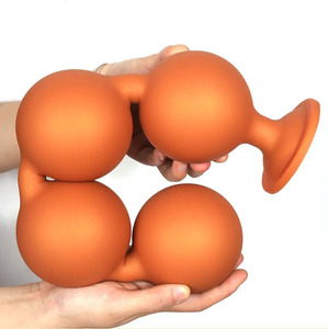 Boules anales géantes en silicone liquide de 9 cm, gros plug <span class=keywords><strong>anal</strong></span>, masseur de prostate, jouets sexuels pour adultes pour hommes et femmes - Product Image 6