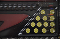Conjunto de Luces Traseras para Camión, 24V, Luz de Señalización Trasera Roja, Ámbar y Blanca para Semirremolques, Flotas Logísticas, Reequipamiento/Actualización Universal