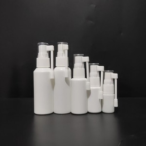 空ペットプラスチック鼻スプレー10 15 30 50 mlポータブル小型口腔鼻スプレーボトル医療包装用 - Product Image 1