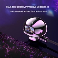 Sac de rangement pour câbles de 1,2 mètre, vente en gros de casques filaires à coque métallique, idéal pour la création musicale et les cours en ligne