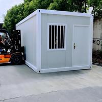 Casa Contenedor Modular de Bajo Costo y Rápida Instalación, Casa Prefabricada Desmontable y Reutilizable para Oficina o Alojamiento