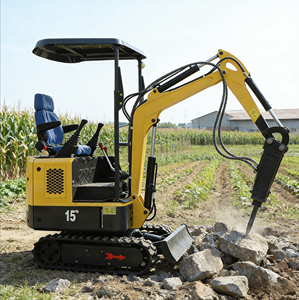 Miniexcavadora de Oruga de 2.5 Toneladas 2500kg de Bajo Mantenimiento y Alta Eficiencia para Construcción Agrícola Certificada CE ISO - Product Image 1