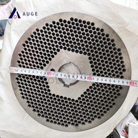 Disques de broyage personnalisés, nouvelle génération, haute productivité, pour machine à granulés d'aliments, modèle 600, durables, en acier au carbone 8 mm / acier inoxydable 304