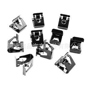 V-shaped Steel <b>Clips</b> 1K0867388A For Volkswagen Audi Skoda Porsche <b>Car</b> Repair Fasteners - Product Image 1