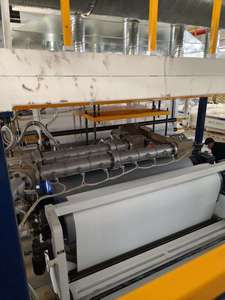 Ligne de production de feuilles bitumineuses modifiées SBS de conception à vis unique pour l'imperméabilisation de sous-sol en plastique PE 380V 70 RPM - Product Image 4