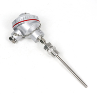 Harga Pabrik 4-20mA PT100 Transmitter Sensor Cerdas Termokopel Sensor Pt100 Termokopel Berinsulasi Mineral