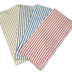 Serviette de serviettes de cuisine | Blanc 100% coton torchons et torchons | Serviette de serviettes de cuisine d'approvisionnement en gros direct d'usine - Product Image 1