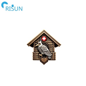 Fabricación Metal esmalte <span class=keywords><strong>suizo</strong></span> Cuckoo Pin insignia personalizada Suiza Cuckoo <span class=keywords><strong>reloj</strong></span> solapa Pin <span class=keywords><strong>Reloj</strong></span> <span class=keywords><strong>de</strong></span> <span class=keywords><strong>pared</strong></span> con pájaro Pin imán - Product Image 6