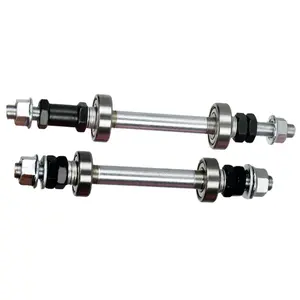 Durable Bicycle spare Parts Bike Hub Parts Rear Axle 3/8*190mm with Fire