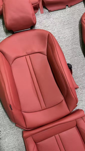 <span class=keywords><strong>Coprisedili</strong></span> in Pelle Nappa Personalizzati Resistenti all'Usura per <span class=keywords><strong>Audi</strong></span> A1 A2 A3 A4 A5 <span class=keywords><strong>A6</strong></span> A7, Set Completo Sportivo di Design - Product Image 4