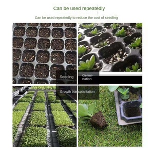 Bandeja de Plástico Personalizada para Semillas, Germinación de Plantas, Cultivo de Verduras y Flores, Bandejas de Jardín, Vivero e Invernadero - Product Image 6
