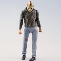 Figura de Acción de Jason, Edición Deluxe 3D, Personalizada, de PVC, Clásica de Terror, Recrea la Figura de NECA del Viernes Negro