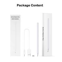 Yeni tasarım P3 magnezyum alüminyum alaşım kapasitif aktif S kalem Tablet kalem hassas nokta ucu Apple Ipad için
