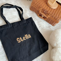 Sac fourre-tout en toile de coton avec logo personnalisé, grand, épais, réutilisable, vente en gros pour cadeau promotionnel