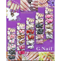 Faux Ongles à Presser Gnail Factory, Design Artistique, Prix de Gros, 24 Sachets