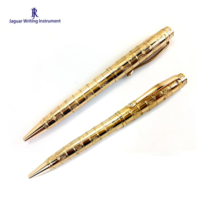 JR-3633 para Bolígrafo de Metal Dorado de Lujo Personalizado Promocional con Tinta Negra - Product Image 2