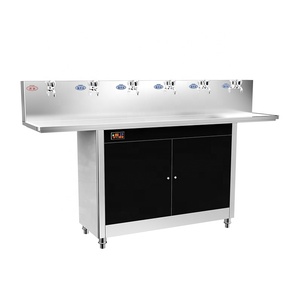 Bebedero Comercial <span class=keywords><strong>de</strong></span> Acero Inoxidable con 3 Grifos, Dispensador <span class=keywords><strong>de</strong></span> <span class=keywords><strong>Agua</strong></span> Fría <span class=keywords><strong>y</strong></span> <span class=keywords><strong>Caliente</strong></span> para Escuela u Oficina - Product Image 6