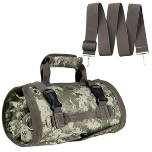 Waterproof Heavy Duty Portable Soft <b>Roll</b> up Foldable <b>Tool</b> Bag with Small Pockets and 150 lb Capacity - Product Image 2