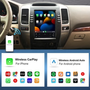 Xe Stereo đài phát thanh GPS navigation cho Toyota Prado /120 <span class=keywords><strong>Lexus</strong></span> <span class=keywords><strong>GX470</strong></span> 2002-2009 <span class=keywords><strong>Android</strong></span> với Carplay Bluetooth tự động video, 10.4 inch - Product Image 2