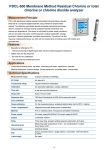 Analizador de Cloro Digital PDCL600 con Electrodo para Monitoreo en Línea de Cloro Residual y Total, Personalizable OEM, MODBUS RS485 - Product Image 4