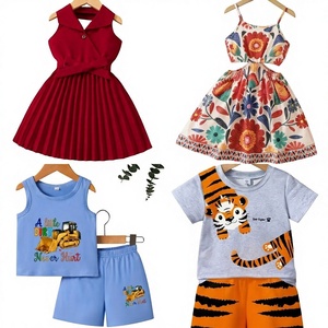 Profit King Boys Excavator Graphic Tank Top Shorts Set Summer Construction Playwear Stocklots <b>Mixed</b> Batch 48H Delivery - Product Image 1