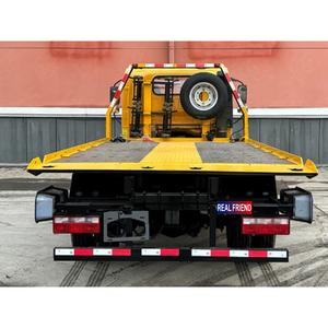 Nouveau camion de dépannage léger Xiangnongda 4x2 avec plateau pour le sauvetage routier d'urgence et le transport de véhicules - Product Image 2