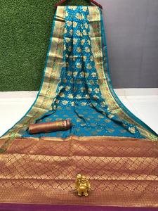 Saree ปาร์ตี้ surat งานแต่งงาน Saree อินเดีย alphanumero - Product Image 3