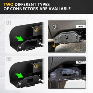 Kit de Remolque Compatible con Ford Bronco 2021 2022 <span class=keywords><strong>2023</strong></span> 2024 2025 de 2 y 4 Puertas, Receptor de Enganche con Cubierta - Product Image 5