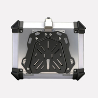 Top case de moto en alliage d'aluminium 55L pour motos, coffre universel à dégagement rapide, valise de moto, boîtes arrière de moto
