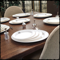 Assiettes de service de restaurant de luxe, service de mariage, en céramique