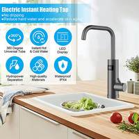 Robinet d'eau chaude 3000W 220V/110V robinet de cuisine en acier inoxydable chauffe-eau électrique instantané robinet d'eau chaude électrique