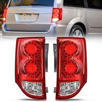 Luces Traseras LED Rojas de Fábrica para Dodge Grand Caravan 2008 2009 2010 2011 2012 2013 2014 2015 2016 2017 2018 2019 2020