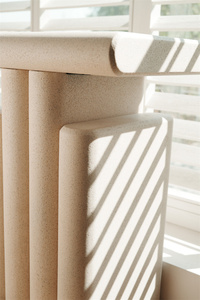 Hiện đại tối giản <span class=keywords><strong>sofa</strong></span> góc bên bảng Nhật Bản wabi-sabi phong cách nhỏ bên bảng với đá kết cấu lớp phủ khoáng sản - Product Image 4