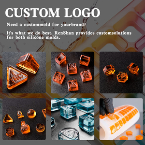 Moldes de Silicona de Platino Cúbicos Pequeños de 2 ml, Personalizables con Numerosos Patrones y Figuras para Producción Artesanal de Repostería - Product Image 3