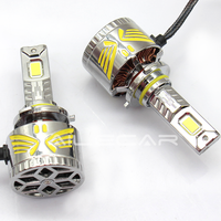 AILECAR CX60 135W Phares LED haute luminosité 12000 Lumens Feux de jour pour voiture Ampoule LED 6000K H7 H4 H3 H11 9005 9006