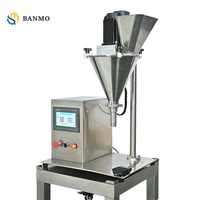 Machine de remplissage semi-automatique à vis sans fin pour poudres, remplisseur de table pour café et épices