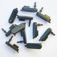Prise de charge USB femelle anti-poussière Type-C en silicone et caoutchouc, vente en gros d'usine ZD-184