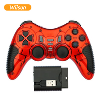 Manette de jeu sans fil 2,4 G 6-en-1 pour TV Box/PC, compatible PS2/PS3/PC360/Android - Manette de jeu sans fil multiplateforme
