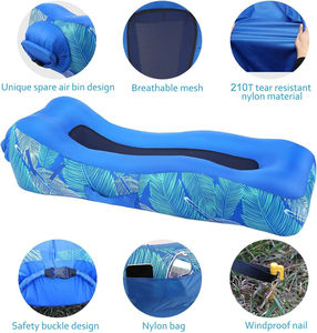 Sofá Cama Inflable para Dormir, Colchón Doble Ultraligero, Asientos Inflables para Viajes de Senderismo, Cama para Acampar, Almohada Widesea - Product Image 3