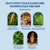 Patch de Croissance Capillaire Microcristallin : Autocollant de Soutien Capillaire à la Technologie de Microneedling pour la Santé du Cuir Chevelu et les Cheveux Fins