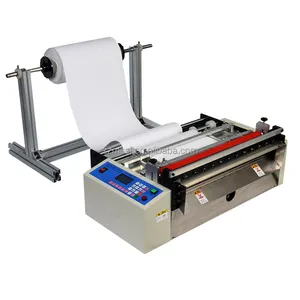 EVA köpük deri kumaş kesme makinesi POF film/plastik film kesme makinası
